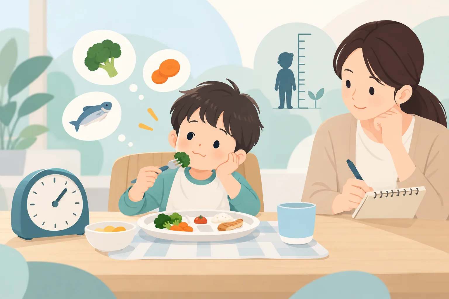 가양역 아이가 편식하고 식사 시간이 길다면 성장 상담 전에 무엇을 기록해야 하나요?